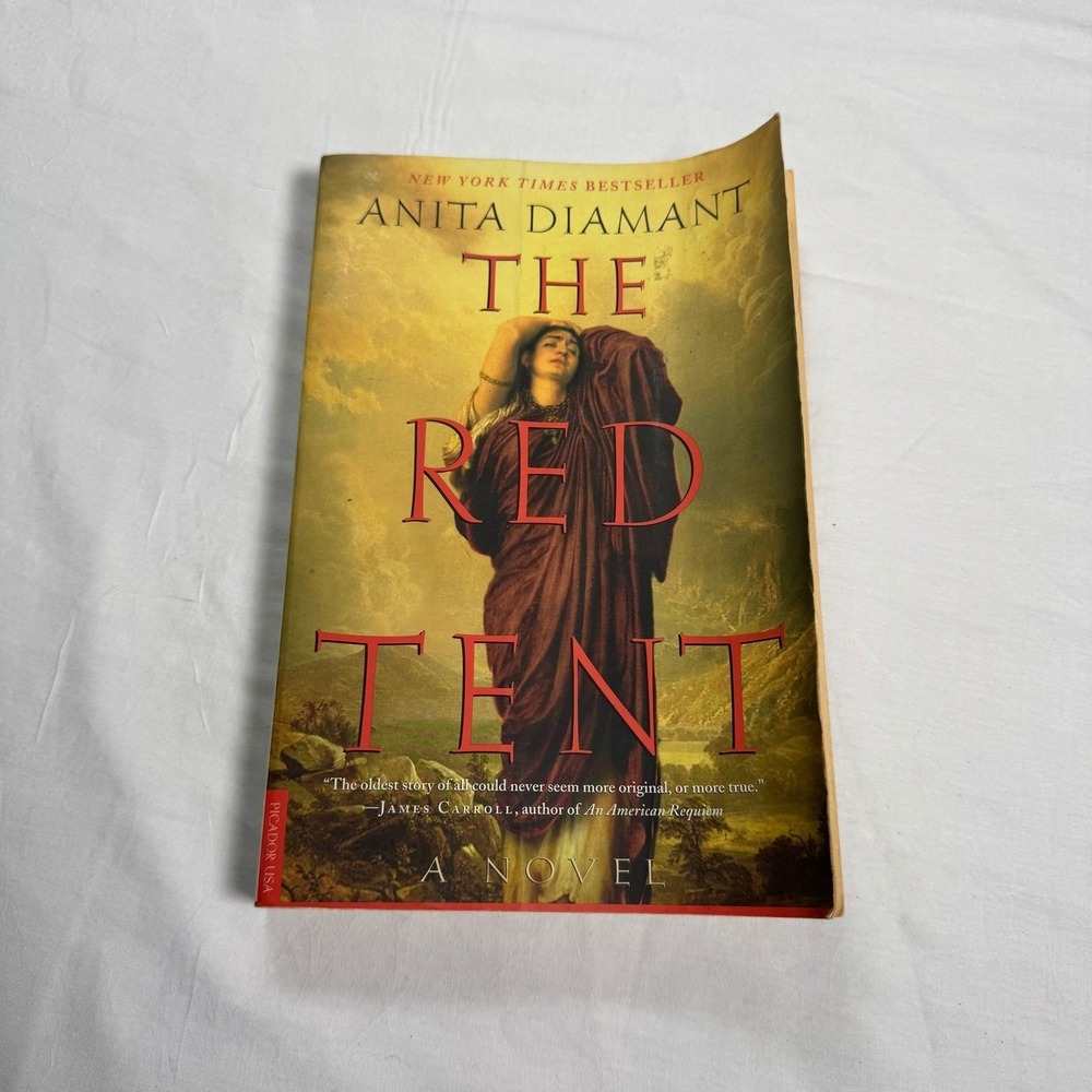 Anita Diamant The Red Tent Paperback Book Good Biblical Historical Fiction Novel